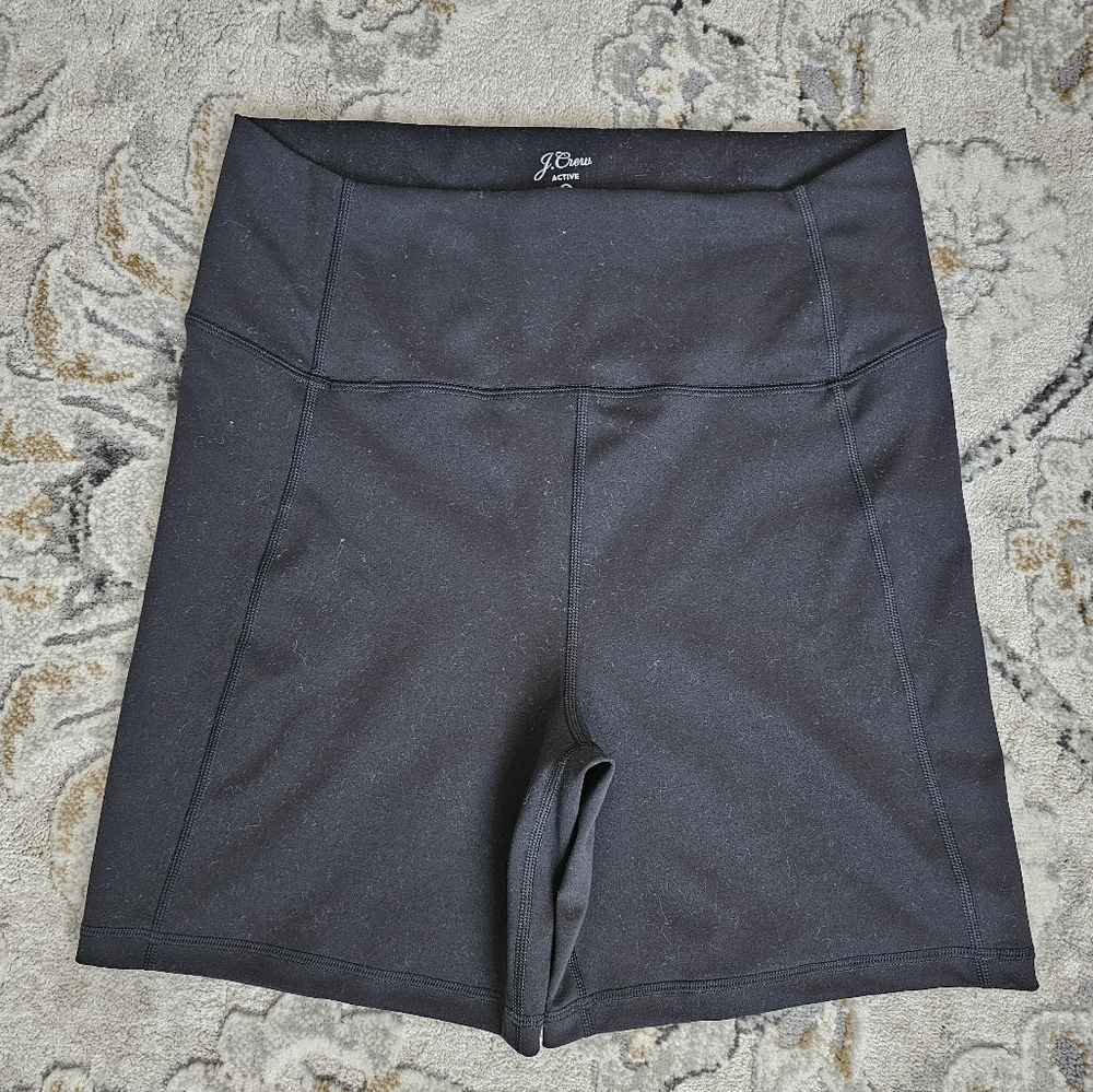 J crew biker shorts